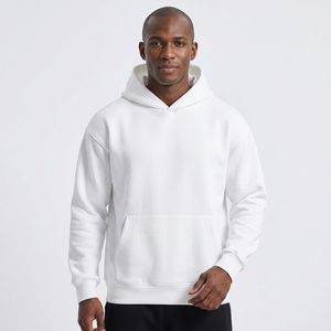 Sudadera con capucha personalizada al por mayor para hombre, 500 g/m², felpa francesa, teñida en prenda, para marcas de ropa urbana estadounidenses, proveedor mayorista - Product Image 1