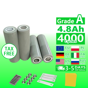 Batería de iones de litio ternaria cilíndrica recargable 21700 3,7 <span class=keywords><strong>V</strong></span> <span class=keywords><strong>4800mAh</strong></span> 6000mAh 21700 33140 40135 40140 baterías de iones de litio - Product Image 2