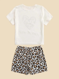 <span class=keywords><strong>Pigiama</strong></span> per bambini in cotone organico a maniche lunghe per bambini a maniche lunghe in cotone con Logo personalizzato ecologico - Product Image 2