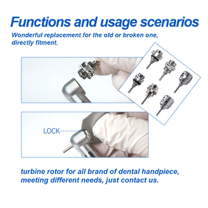 치과용 핸드피스 액세서리 에어 덴탈 로터 고속 핸드피스 카트리지 전기 PJ-1 클래스 II CE 인증 - Product Image 4