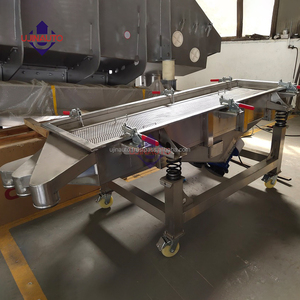 China Hot Linear <b>Vibrating</b> <b>Screen</b> Machine for Food Processing Stainless Steel304 Motor Driven Low Noise - Product Image 4