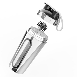 Bouteille en plastique de paille de blé écologique de 700ml, Logo personnalisé, tasse de sport, de Gym, en acier inoxydable, en poudre de protéines, Shaker pour protéines - Product Image 6
