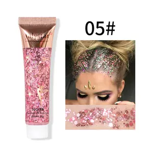 Gel Glitter per il corpo trucco per il viso ombretto per il corpo Gel glitterato