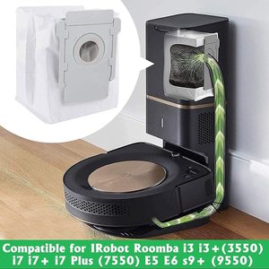 Bolsas de polvo desechables no tejidas para I7 para Robot aspirador <span class=keywords><strong>Roomba</strong></span> accesorios para el hogar piezas de repuesto Irob/OTS - Product Image 5