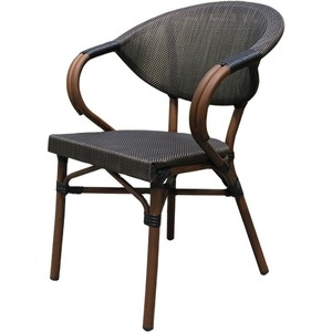 Xinxiangyi Furniture Outdoor Garden Chair Aluminum Frame Woven Rattan <b>Seat</b> Classic Style Breathable Durable Terrace Furniture - Product Image 1