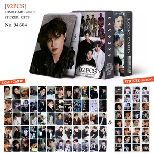 Nuevas Tarjetas Lomo de Doble Cara de Kpop, Artículos de Colección de Grupos, Pegatinas para Álbumes de Recortes, Colección de Ídolos, Tarjetas Decorativas de Alta Definición - Product Image 4