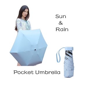 Chất Lượng Cao Cá Nhân Không Thấm Nước Sombrillas Phụ Nữ 5 Lần Món Quà Nhỏ Phụ Nữ Cô Gái Ánh Sáng Nhỏ Gọn Túi UV Viên Nang <span class=keywords><strong>Mini</strong></span> Ô - Product Image 6