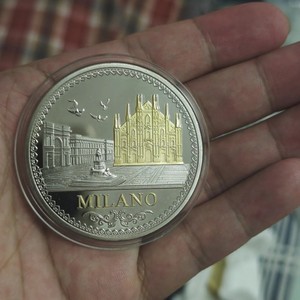 Moneda de Desafío con Escrituras Cristianas Personalizada, Chapada en Oro, Medalla Religiosa de Recuerdo para Regalo de Fe - Product Image 3