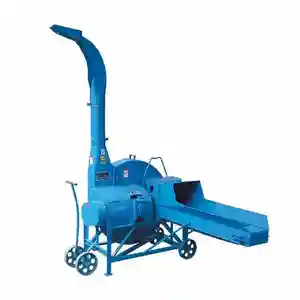 cow straw feed cutting machine agricultural waste chopper machine chaff cutter