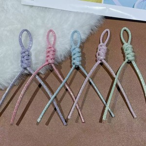 Leather Woven Pendant <b>Charm</b> Colorful Mobile Phone Accessory <b>Bag</b> Decor Spring 2026 - Product Image 3