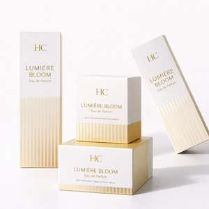 Caja de Embalaje de Perfume de Cartón Plegable Personalizada con Acabado Brillante y Cierre a Presión para Exhibición en Estantes de Minoristas - Product Image 4