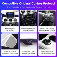 Radio Voiture Linux Écran Tactile Carplay Android Auto 10.25" 12.3" pour Mercedes Benz Classe A Classe GLA Classe B W176 X156 W246