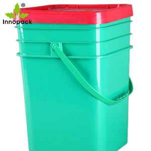 Fabricants de seaux en plastique Ventes directes de seaux à peinture de 20L Seau avec logo personnalisé avec couvercle - Product Image 2