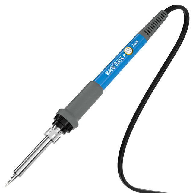 Kellyshun 808X 50W 220V Electric Soldering Iron Kit with Adjustable Temperature Welding Iron Electronic Repair Tool