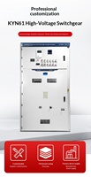 Tableau de distribution d'énergie haute tension KYN61-40.5 pour usage en poste de transformation intérieur