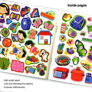 Livres pour enfants imprimés sur mesure, jouets, livres d'autocollants, livres de coloriage, supports imprimés, étiquettes, pour le développement intellectuel - Product Image 3