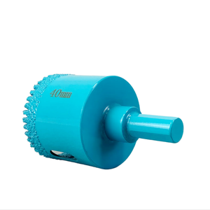 Broca de diamante seco de 6mm, 5 uds., azulejo de porcelana, granito, mármol, cortador de sierra soldada al vacío, alta conversión, 68mm de longitud de trabajo - Product Image 2