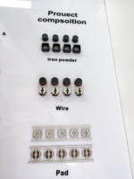 Inducteur de puissance SMD à noyau de ferrite blindé Coilank R33 3.3uH 331 bobiné, emballage en bobine, -40~+85°C