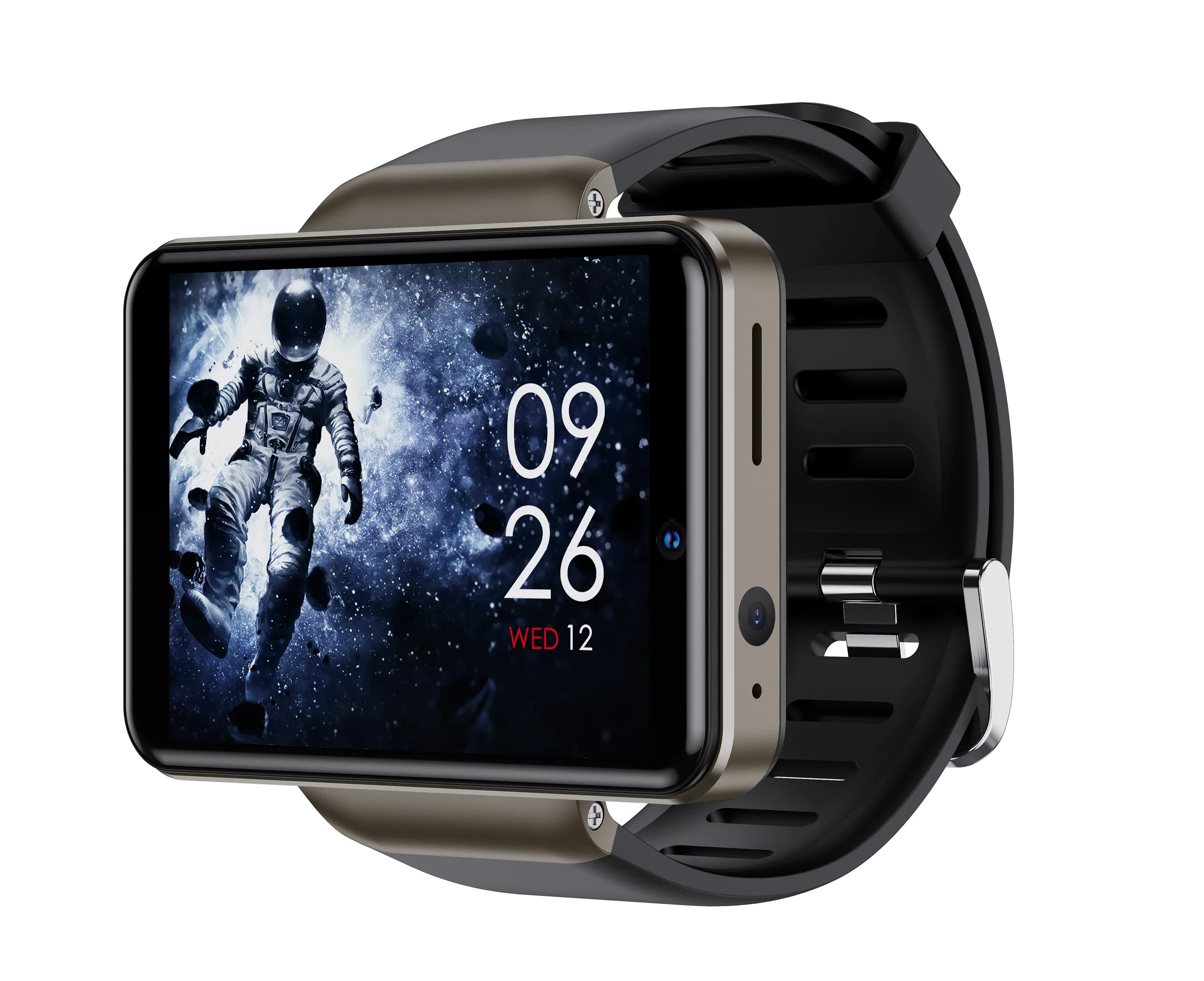 Factory DM101 Smartwatch 2.41 inch Large Screen 2080mAh large battery Dual Cameras LTE 4G Android Smart Watch