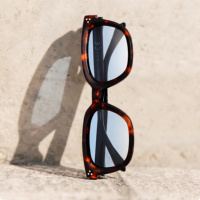 Lunettes de soleil rétro de luxe Finewell RN5042, monture carrée, haute qualité, verres CP+PC dégradés bleus, protection UV400, pour hommes et femmes