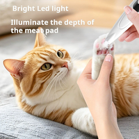 Portable chat coupe de cheveux rasoir sans fil tondeuse à cheveux Rechargeable électrique chien PawTrimming Machine pour Kit de toilettage pour animaux de compagnie