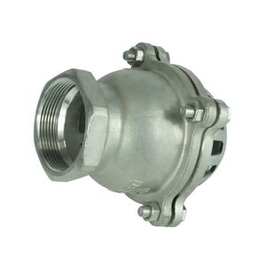 DKV <span class=keywords><strong>Clapet</strong></span> <span class=keywords><strong>de</strong></span> pied en acier inoxydable filetage BSP <span class=keywords><strong>Pompe</strong></span> à eau Vanne <span class=keywords><strong>de</strong></span> fond SS304 10K <span class=keywords><strong>Clapet</strong></span> <span class=keywords><strong>anti</strong></span>-<span class=keywords><strong>retour</strong></span> à pied - Product Image 6