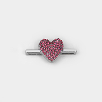 Bracelets de montre décoratifs en forme de cœur avec strass, vente en gros OEM, remplacement de bracelets pour Garmin Cirqa