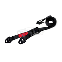 Sangles d'arrimage à boucle à came personnalisables 25 mm 680 kg, réglables, robustes, en polyester et acier allié, 1500 lbs, pour cargaison, kayaks, vélos
