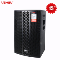 VAMAV Bocinas NOVA TX 15 Altavoz De Rango Completo 15 Pulgadas De Madera 630W RMS PA Sistema Profesional Para DJ Fiesta