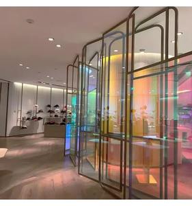 Film holographique irisé dichroïque anti-explosion, isolation thermique, auto-adhésif, épaisseur 2 mil, film transparent pour fenêtre, décoratif - Product Image 2