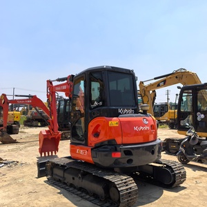 Excavadora Usada 95% Nueva Kubota Kx163 2022 Japón Mini Recién Llegada EPA CE Buen Estado Gran Oferta Bajo Número de Horas de Trabajo - Product Image 4
