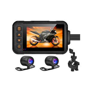 Nuova Dash Cam per Moto con Doppia Lente da 3,5 Pollici, Registratore Video Anteriore e Posteriore, Telecamera Sportiva per Motociclette - Product Image 1