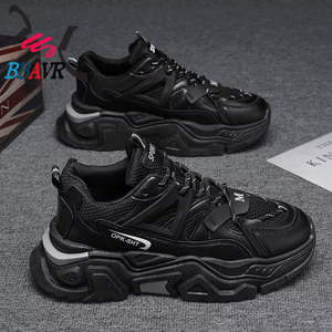 Zapatos Deportivos de Malla para Hombre, Estilo Veraniego, Juveniles, para Correr, que Aumentan la Estatura, de Moda en Internet - Product Image 1