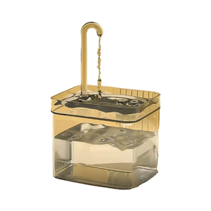 Dispenser air kucing plastik padat otomatis, pemanas suhu konstan mangkuk hewan peliharaan sumber pengisian daya untuk kucing dan anjing - Product Image 4