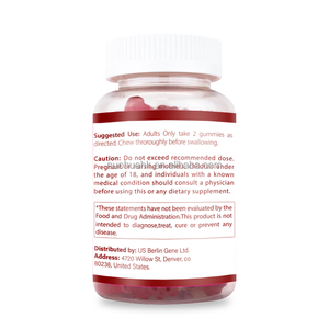 Gummies au collagène et glutathion saveur fraise – Complément alimentaire pour l'éclat et la souplesse de la peau - Product Image 2