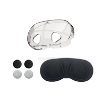 Coque de protection en TPU transparente AOLION pour casque de réalité augmentée Mate Quest 3s, accessoires de jeu