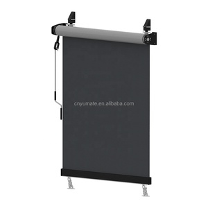Anti-uv al aire libre Zip Manual retráctil rollo ventana sombra transparente para Windows <span class=keywords><strong>restaurante</strong></span> - Product Image 1