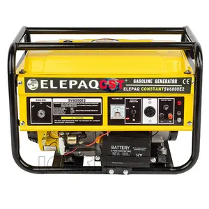 LONFA Pabrik Taizhou Cina Harga Bagus Bingkai Kuat Memulai 4000Watt 4kva ELEPAQ CST Generator Bensin