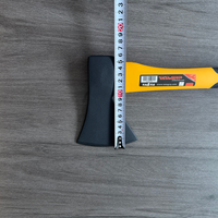 Hache Tomahawk en acier inoxydable avec manche en bois pour usage extérieur