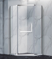 Diamant Vorm Goud Badkamer Douche Behuizingen Douche