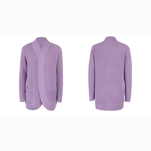 Wholesale <strong>Ladies</strong> Winter <strong>Cardigans</strong> Thick <strong>White</strong> Plus Size Long Pocket Solid Color Women Chunky Knit <strong>Cardigan</strong> Sweater - Product Image 6