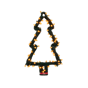 Christmas Light <b>Tree</b> Warm White LED Green Wire Home Decor Outdoor Indoor Holiday <b>Lighting</b> 25000 Hours IP44 Rating - Product Image 1