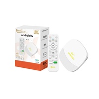 TV98 ATV MAX 4K Android TV Box Allwinner H313 con Procesador de Cuatro Núcleos, 2GB de RAM + 8GB de ROM, Funciones de Control por Voz