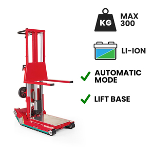 Zonzini Domino nhiệm vụ nặng nề cầu THANG LEO Xe đẩy 300kg hàng hóa nâng pin lithium ổ đĩa thủy lực 3M nâng chiều cao mô hình - Product Image 6