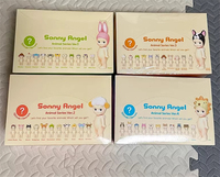 Figuras de PVC Originales y Auténticas de Sonny Angels, Juguetes de Moda de la Serie Animal 1-4 en Stock, Mini Figuras de PVC, Cajas Ciegas Misteriosas