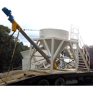 Prezzo di fabbricazione 3 m3 cemento pesatura tramoggia cemento big bag silo con trasportatore a coclea - Product Image 5