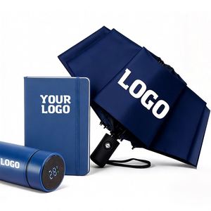 Paraguas Clásico de 3 Pliegues, Manual y Automático, con Logotipo Personalizado, para Regalos Promocionales Empresariales - Product Image 1