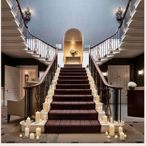 เทียนไร้เปลวไฟแบบเสา ควบคุมด้วยรีโมท ใช้แบตเตอรี่ ไฟ LED กระพริบ สำหรับตกแต่งบ้าน ของขวัญ งานหมั้น งานแต่งงาน งานเลี้ยงอาหารค่ำ - Product Image 2