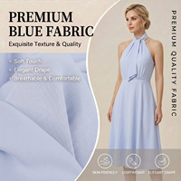 قماش بوليستر SPH منسوج حسب الطلب، ناعم وقابل للتنفس ومصبوغ للقمصان النسائية العادية، قماش SPH بالجملة للقمصان