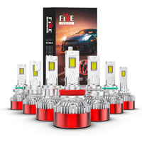 Ampoule de phare de voiture 12V H3 6500K blanc, super lumineuse 31200LM, haute qualité, design Focos Fire, OEM